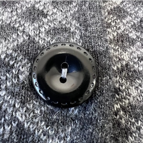 A. IDA WOOL GEOMETRIC LIGHTWEIGHT ITALIAN LONG CARDIGAN- WOMENS - S/L - EUC - Picture 15 of 15